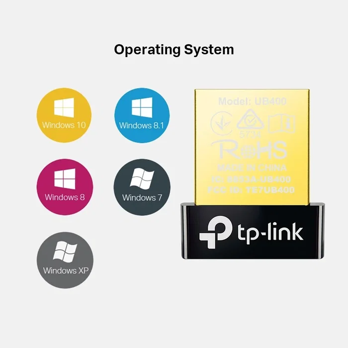 TP-Link UB400 Nano Adaptador Bluetooth 4.0 USB 2.0 Negro y Oro TP-Link UB400 Nano Adaptador Bluetooth 4.0 USB 2.0 Negro y Oro