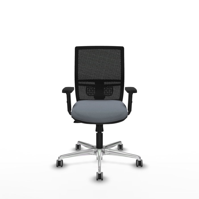 PIQUERAS Y CRESPO Silla de oficina Yunquera Gris y Negro PIQUERAS Y CRESPO Silla de oficina Yunquera Gris y Negro