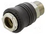IRIMO Conector rápido con rosca externa de 3/8 pulgadas
