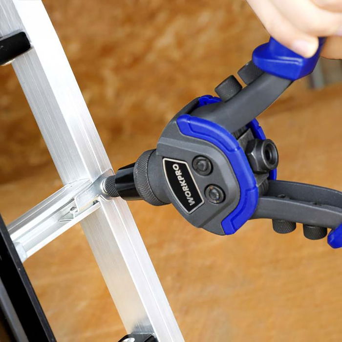 Workpro Remachadora Manual 250 mm (10") con Mango Ergonómico Antideslizante Workpro Remachadora Manual 250 mm (10") con Mango Ergonómico Antideslizante