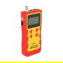 DeLOCK 86108 - Comprobador de Cable LCD para RJ45, RJ12, BNC y USB con Pantalla LED, Color Rojo/Amarillo