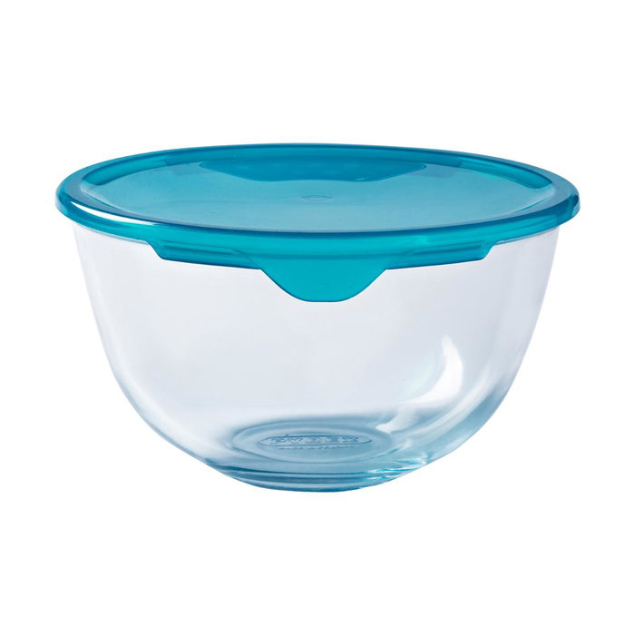 Bol Mezclas Boro con Tapa Cook&Enjoy Pyrex® 15x15x8 cm-14 cm-0,5 L Bol Mezclas Boro con Tapa Cook&Enjoy Pyrex® 15x15x8 cm-14 cm-0,5 L