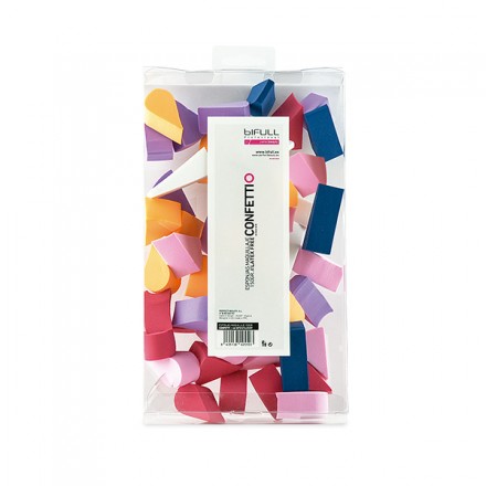 Bifull Esponja de Maquillaje Formas Variadas Confetti Sin Látex Bifull Esponja de Maquillaje Formas Variadas Confetti Sin Látex