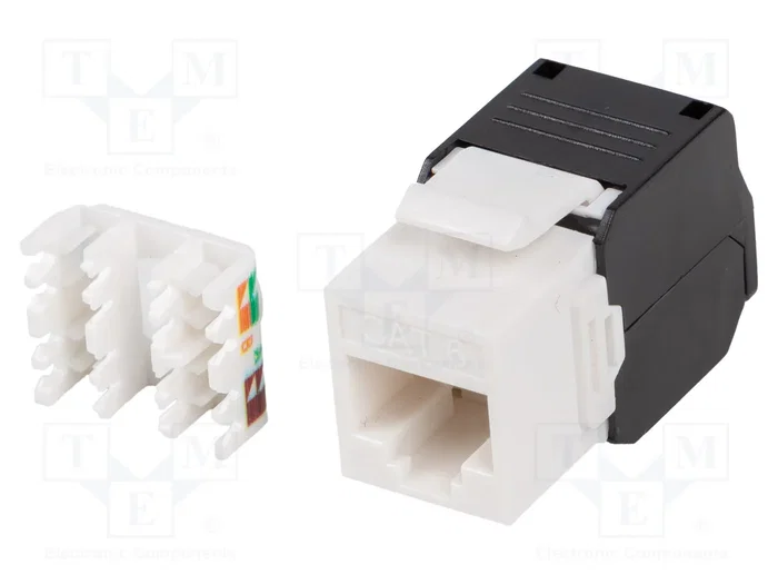 LANBERG Módulo RJ45 Keystone Cat 6 U/UTP KSU6-4000 LANBERG Módulo RJ45 Keystone Cat 6 U/UTP KSU6-4000