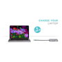 I-tec Metal USB-C Nano Dock HDMI/VGA con LAN y Cargador 100W Gris