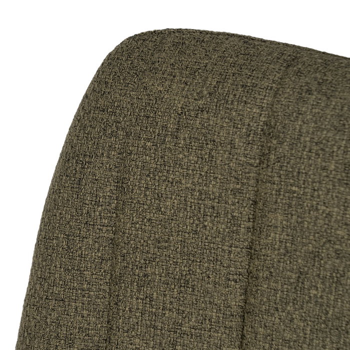 Silla Verde Tejido-Metal Salón 44 X 51 X 88 cm (Set de 4)