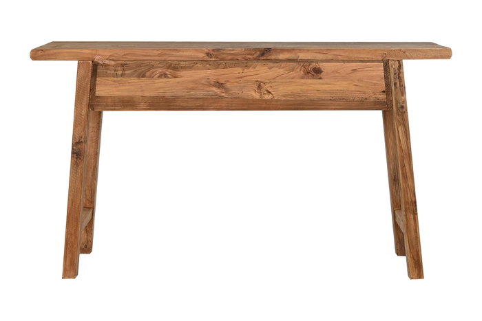 DKD Home Decor Consola de Madera Reciclada y Pino Natural