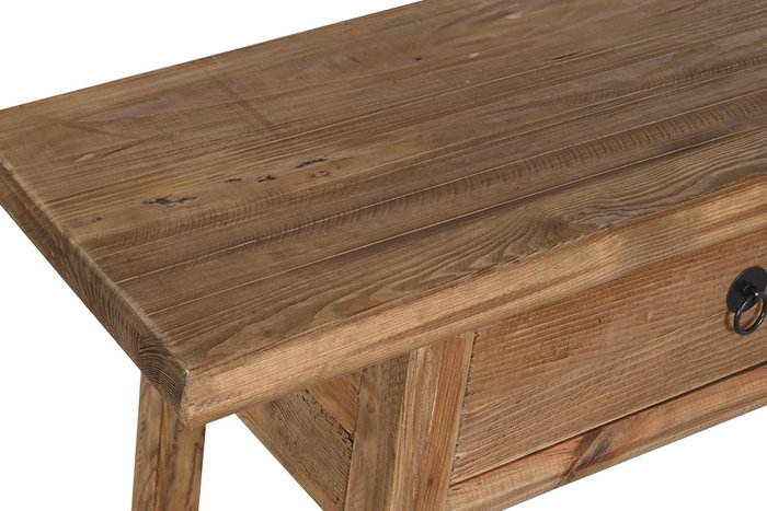 DKD Home Decor Consola de Madera Reciclada y Pino Natural
