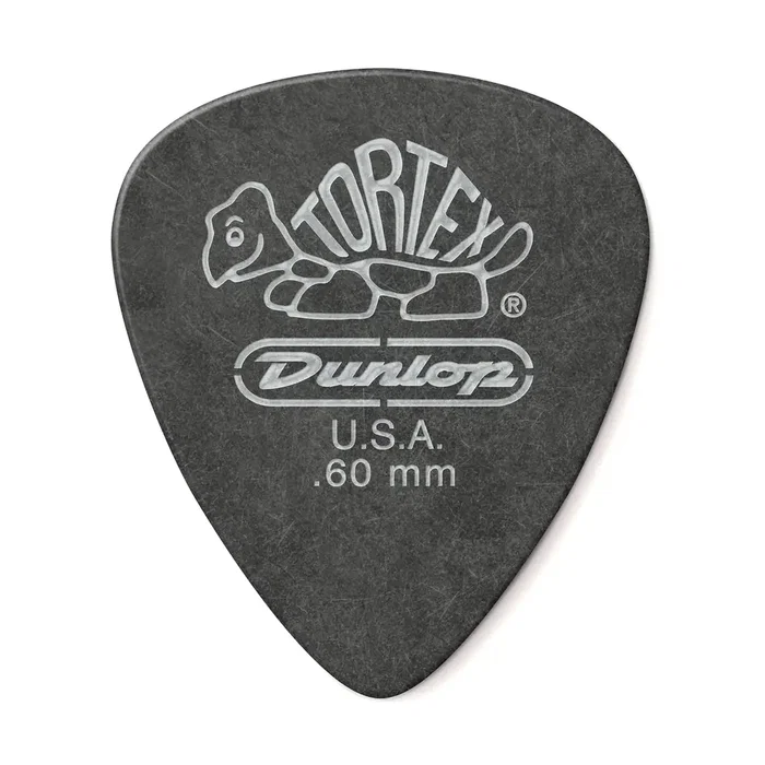 Dunlop Púas Tortex Pitch Black Standard 0,60 mm (pack de 12) Dunlop Púas Tortex Pitch Black Standard 0,60 mm (pack de 12)