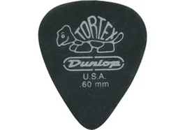 Dunlop Tortex / Std Pitch Black - 0,60Mm Pack De 12 Unidades