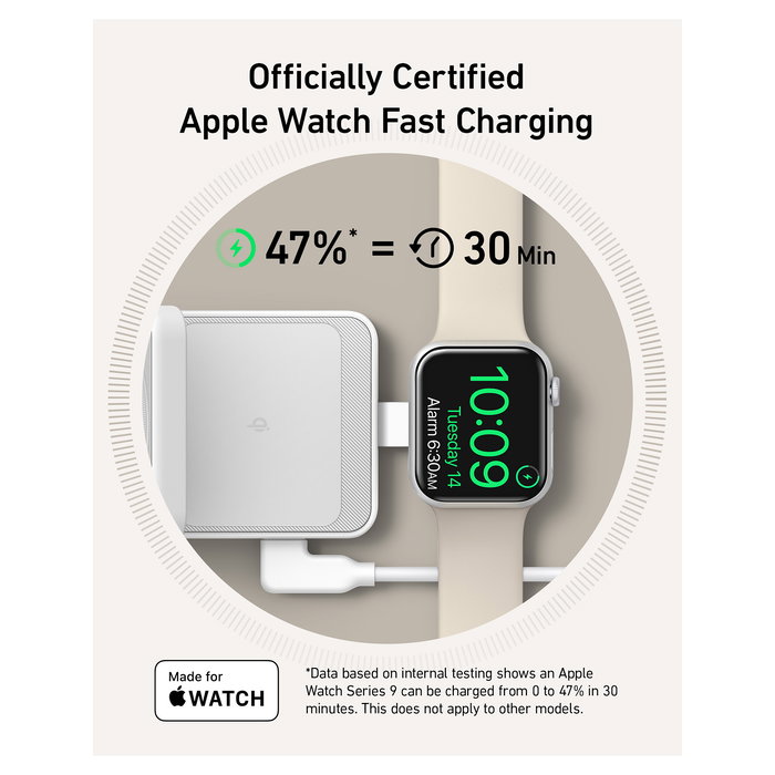 Anker MagGo Wireless Charger 15W 3-en-1 Estación de Carga Inalámbrica Anker MagGo Wireless Charger 15W 3-en-1 Estación de Carga Inalámbrica