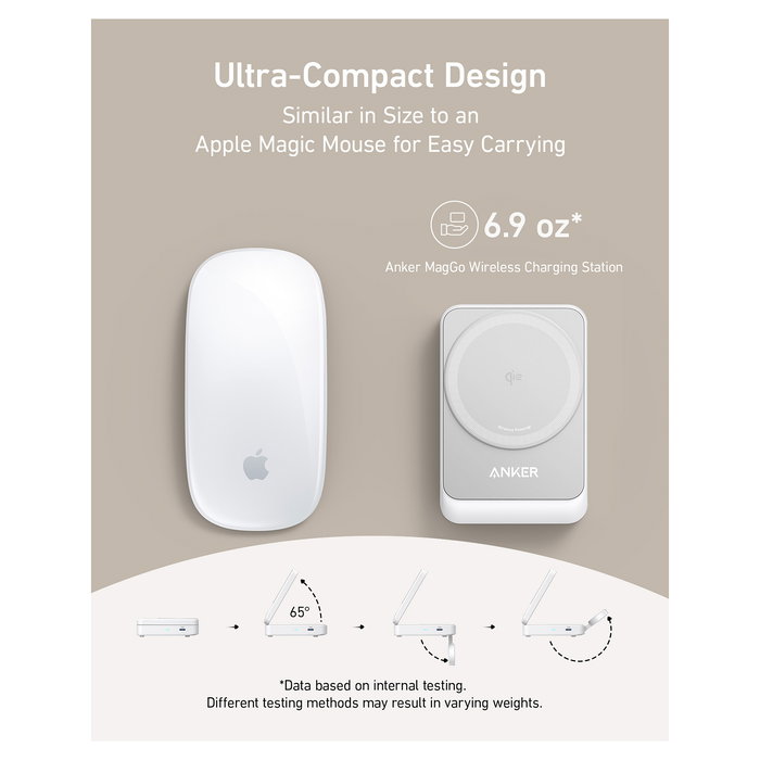 Anker MagGo Wireless Charger 15W 3-en-1 Estación de Carga Inalámbrica Anker MagGo Wireless Charger 15W 3-en-1 Estación de Carga Inalámbrica