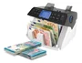 Q-Connect Detector y Contador de Billetes Falsos Profesional Alta Velocidad Doble Sensor CIS Multi-Divisa (Euros, Dólares, Libras) Actualizable USB SD