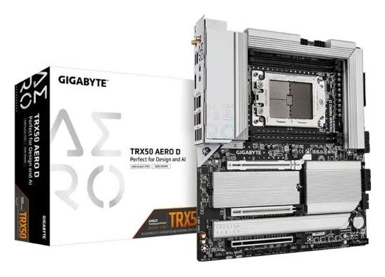 Gigabyte TRX50 AERO D, E-ATX, Socket sTR5, AMD TRX50