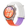Huawei Watch GT Runner 2, Smartwatch con Pantalla AMOLED Táctil de 1.32", GPS, 5 ATM, Resistente al Agua, Bluetooth 6.0, NFC, Android/iOS, Color Titanio Naranja Amanecer