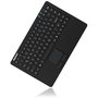 Teclado inglés keysonic ksk-5230in touchpad usb qwerty ee. uu. negro