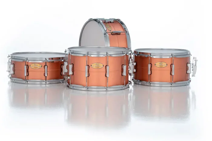 PEARL Primal Snare Collective Caja 14 X 5.5" Cobre Pearl, Caja de Batería de Sonido Esencial Brillante y Potente para Bateristas en Vivo