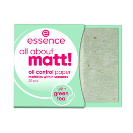 Essence ALL ABOUT MATT! Papeles Matificantes 50 u Tratamiento Matificante