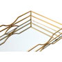 DKD Home Decor Bandeja Chic Dorado 18 x 5 x 38 cm