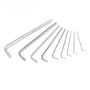 Workpro Juego de 9 Llaves Allen de Brazo Largo, Métrico