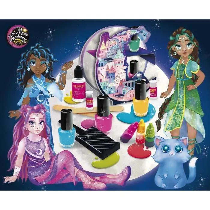 Lisciani LIS8008324105649 Kit de Esmaltes de Uñas Mágicos, Brillantes con Efectos Especiales Lisciani LIS8008324105649 Kit de Esmaltes de Uñas Mágicos, Brillantes con Efectos Especiales
