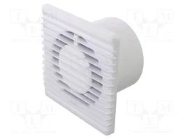ORNO Ventilador axial blanco 230VAC 135x135x79mm