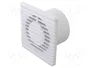ORNO Ventilador axial blanco 230VAC 135x135x79mm