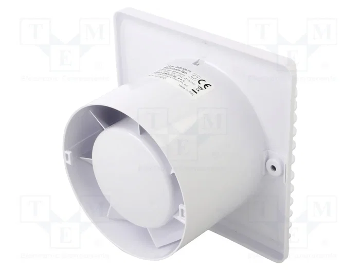 ORNO Ventilador axial blanco 230VAC 135x135x79mm