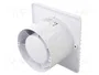 ORNO Ventilador axial blanco 230VAC 135x135x79mm