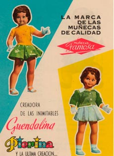 Las Muñecas de Famosa Se Dirigen... (1957-1969) ¡Segunda Edicion Ampliada!