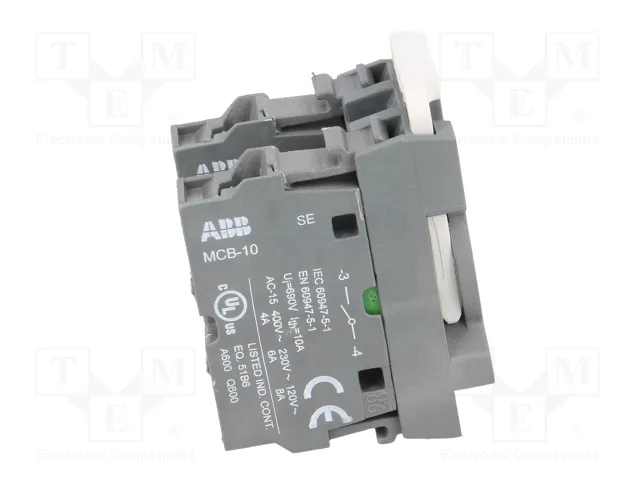 ABB Bloques de contactos NA 22mm para placa frontal