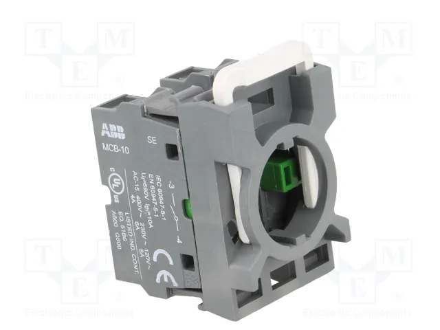 ABB Bloques de contactos NA 22mm para placa frontal