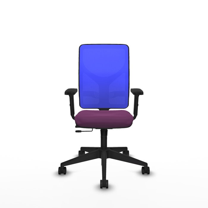 PIQUERAS Y CRESPO Silla de oficina Motilla con mecanismo Sincro/Traslack, Morado y Azul PIQUERAS Y CRESPO Silla de oficina Motilla con mecanismo Sincro/Traslack, Morado y Azul