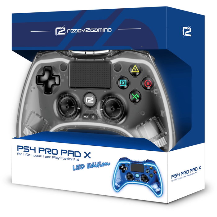 ready2gaming PS4 Pro Pad X LED Edition Black ready2gaming PS4 Pro Pad X LED Edition Black