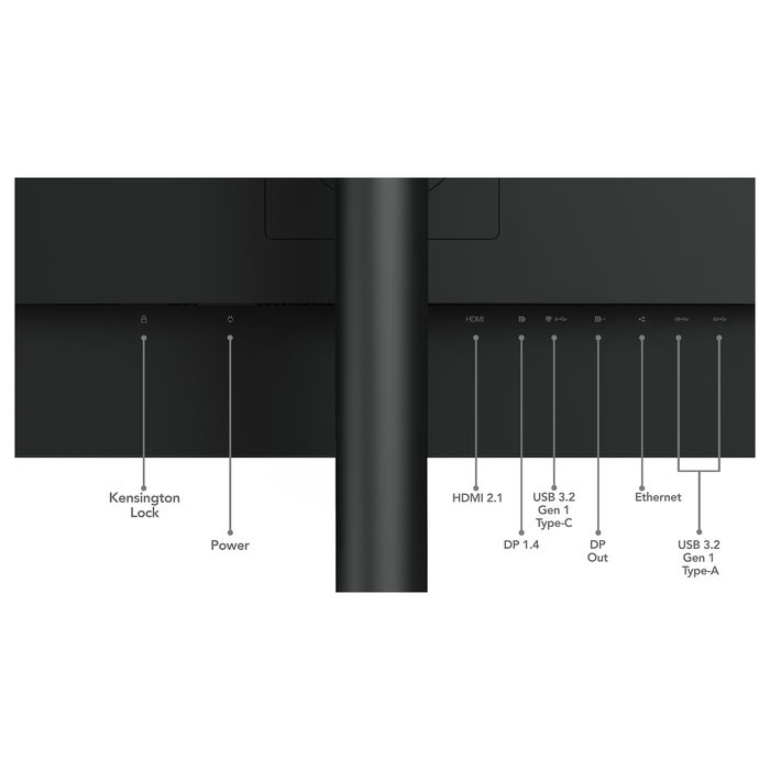 Lenovo ThinkVision T24mv-30 Monitor IPS 24" Full HD 1920x1080 75Hz 4ms USB-C 90W Altavoces Negro Lenovo ThinkVision T24mv-30 Monitor IPS 24" Full HD 1920x1080 75Hz 4ms USB-C 90W Altavoces Negro