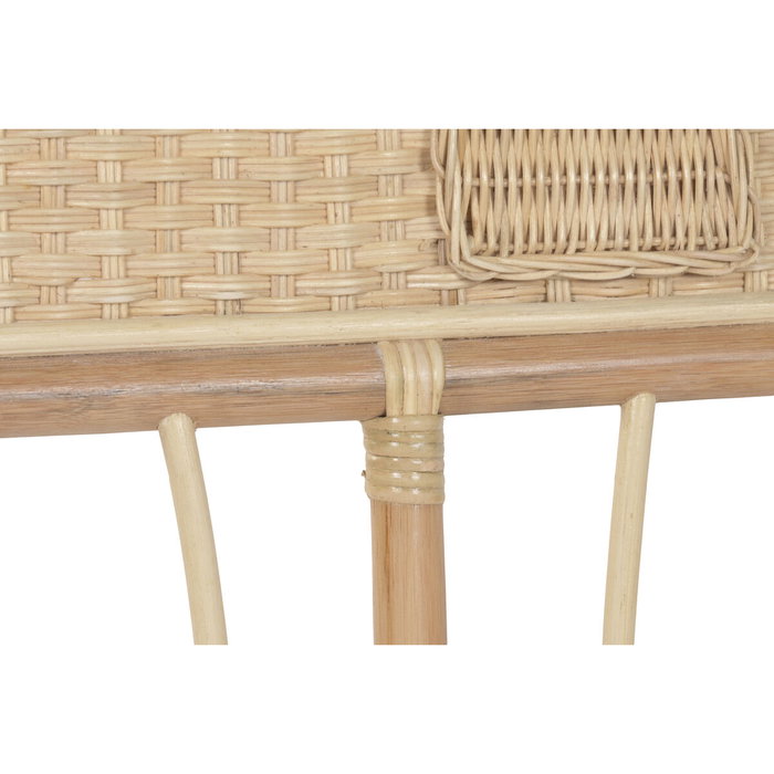 DKD Home Decor Cabecero de Cama de Ratán Elefante Natural