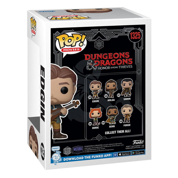 Funko Pop Dungeons & Dragons Edgin Figura de Vinilo 9cm Película Honor Among Thieves