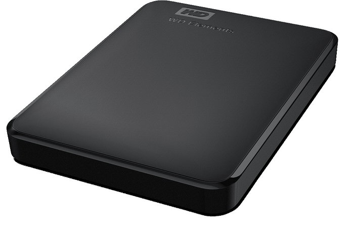 Western Digital Elements Portable 2 TB 2.5 pulg. USB 3.0 Negro