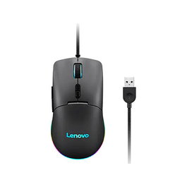 Lenovo M210 Ratón USB Tipo A, 8000 DPI, Negro