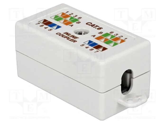 DeLOCK 86167 Caja de conexiones para cables de red Cat.6 UTP LSA sin herramientas DeLOCK 86167 Caja de conexiones para cables de red Cat.6 UTP LSA sin herramientas