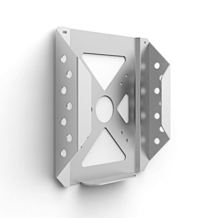COMPULOCKS Soporte de seguridad para Mac Mini con candado de cable con llave Plata COMPULOCKS Soporte de seguridad para Mac Mini con candado de cable con llave Plata
