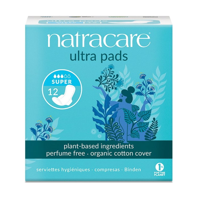 NATRACARE Compresa Súper con Alas 12 uds. NATRACARE Compresa Súper con Alas 12 uds.