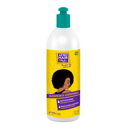 Novex Activador de Rizos Afrohair para Cabello Rizado y Enrizado, Fórmula Fortalecedora, 500 ml