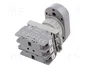 SPAMEL Interruptor Doble de 22mm con LED Rojo/Verde