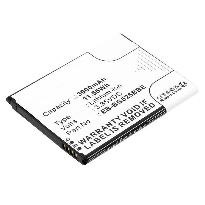 CoreParts Batería 3000mAh 11.55Wh 3.85V para Samsung Galaxy XCover 5 (2021) SM-G525F CoreParts Batería 3000mAh 11.55Wh 3.85V para Samsung Galaxy XCover 5 (2021) SM-G525F