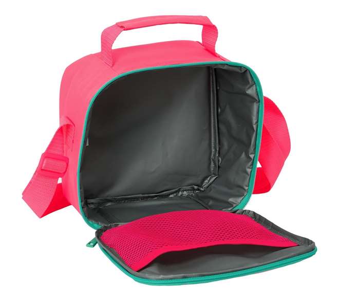 Portameriendas Térmico Nait Nait Rosa fluor 20 x 20 x 15 cm
