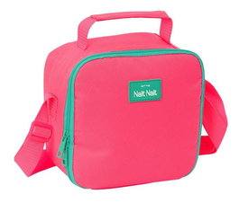 Portameriendas Térmico Nait Nait Rosa fluor 20 x 20 x 15 cm