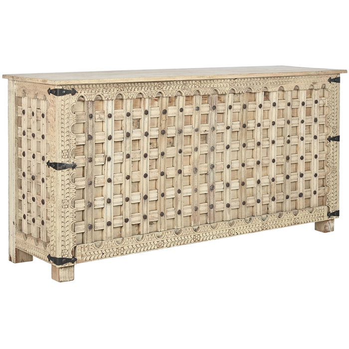 DKD Home Decor Consola de Madera Talla Antigua