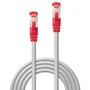 Lindy 47842 Cable de red Cat6 S/FTP (S-STP), RJ-45 Macho a RJ-45 Macho, Blindado, 10 Metros, Color Gris