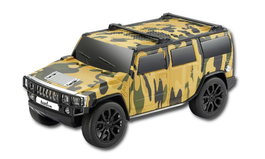 SAMI Altavoz Vintage Multimedia, Estilo Camuflaje Hummer, SAMI01
